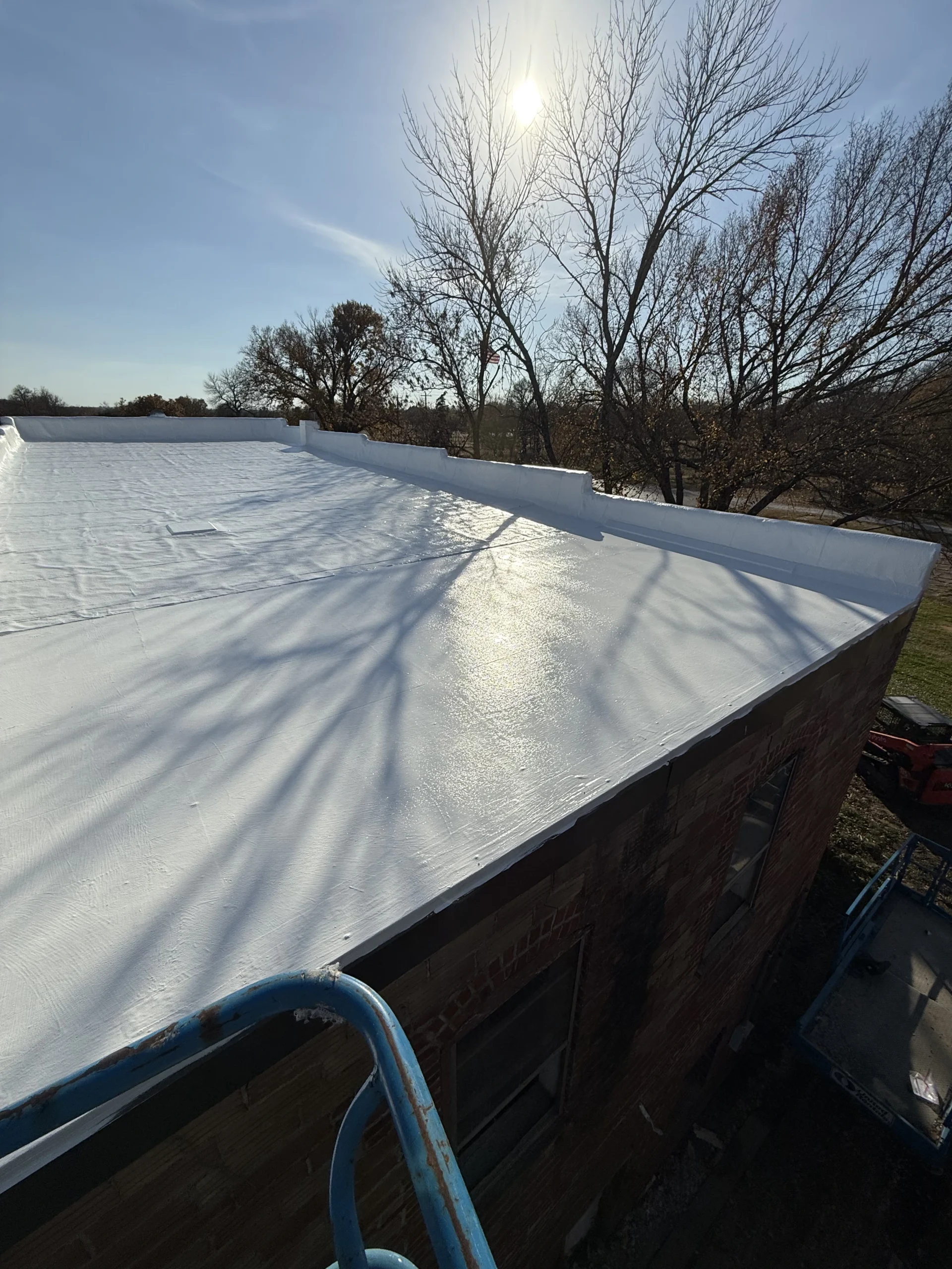Commercial roof restoration